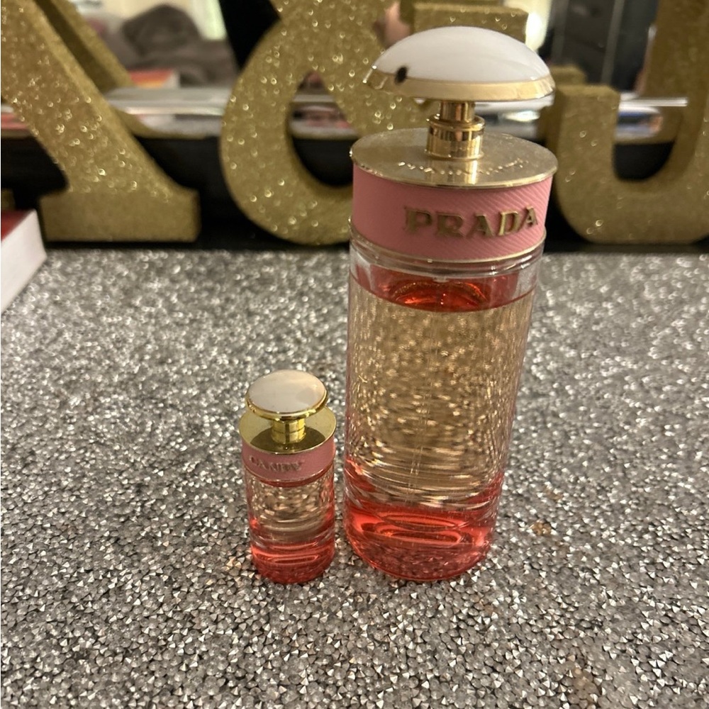 Prada candy perfume and mini travel size